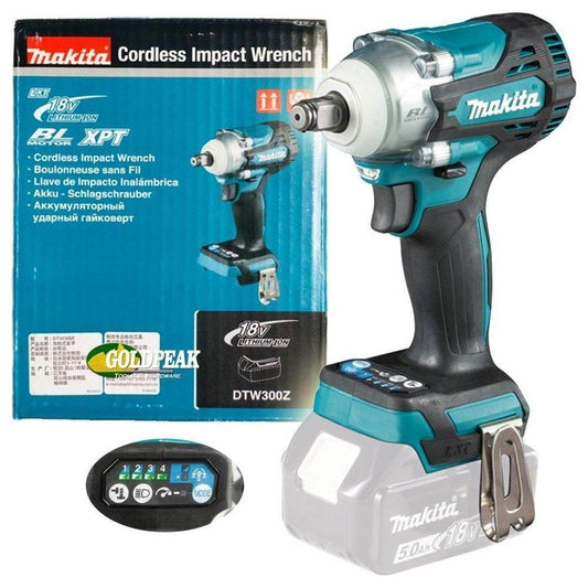 Makita DTW300Z 18V Cordless Brushless Impact Wrench (LXT-Series