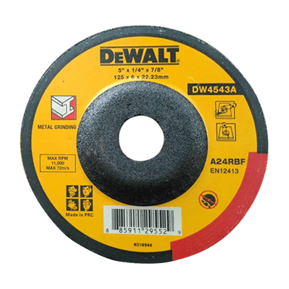 Dewalt DW45343A Grinding Disc 5" for Metal - KHM Megatools Corp.