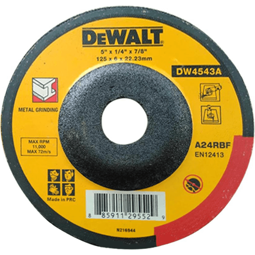 Dewalt DW45343A Grinding Disc 5" for Metal - KHM Megatools Corp.
