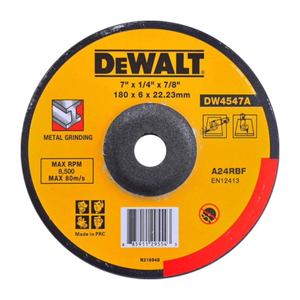 Dewalt DW4547A Grinding Disc 7" for Metal - KHM Megatools Corp.