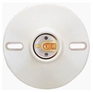 Omni E27-040 Ceiling Receptacle 4-1/4" with Screw 6A 250V | Omni by KHM Megatools Corp.