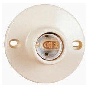 Omni E27-130 Ceiling Receptacle 3-1/2" with Screw 6A 250V | Omni by KHM Megatools Corp.