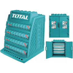 Total TAKD2608M2 Inch Drill bits Merchandiser Display Box | Total by KHM Megatools Corp.