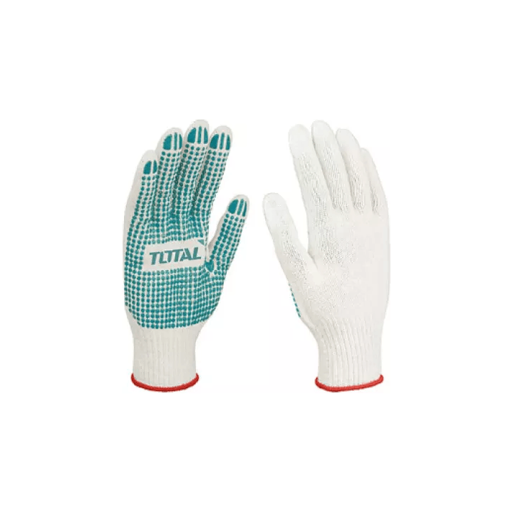 Total Knitted & PVC Dots Cotton Gloves | Total by KHM Megatools Corp.