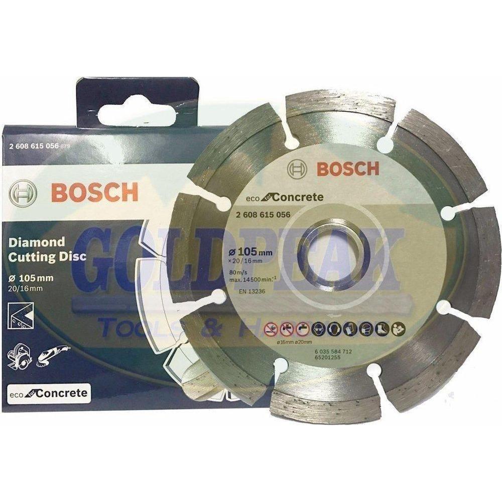Bosch Diamond Cut Off Wheel 4" for Concrete (ECO) - Goldpeak Tools PH Bosch Main image