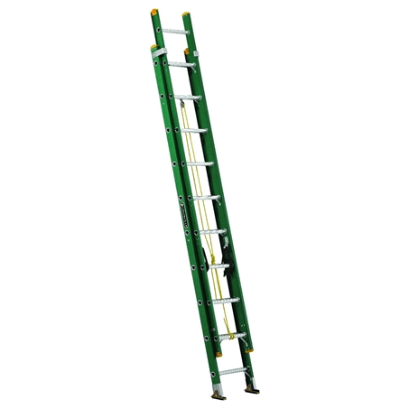 Louisville FE0600 Fiberglass Extension Ladder [GREEN] (225 lbs) - KHM Megatools Corp.