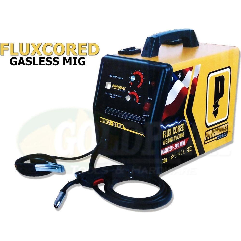 Powerhouse MIGWELD-200 MINI MIG Welding Machine (Fluxcored) Secondary image
