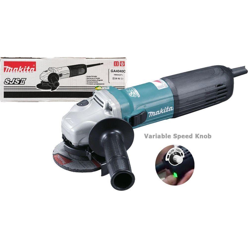 Makita GA4040C Angle Grinder 4" (Variable Speed) - Goldpeak Tools PH Makita