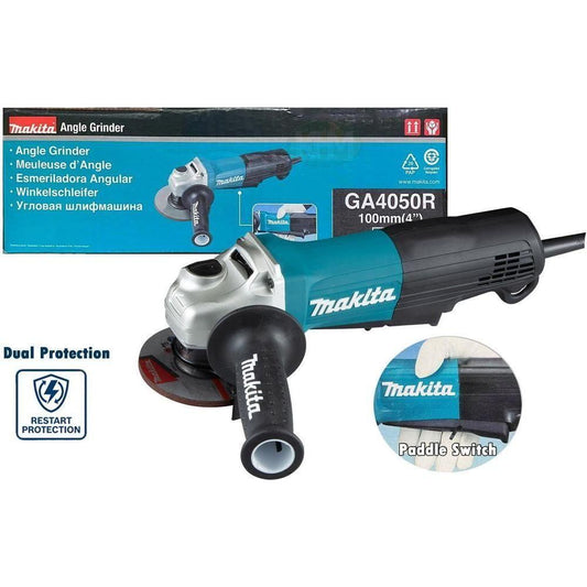 Makita GA4050R Angle Grinder 4" (Paddle Switch) 1,300W | Makita by KHM Megatools Corp.