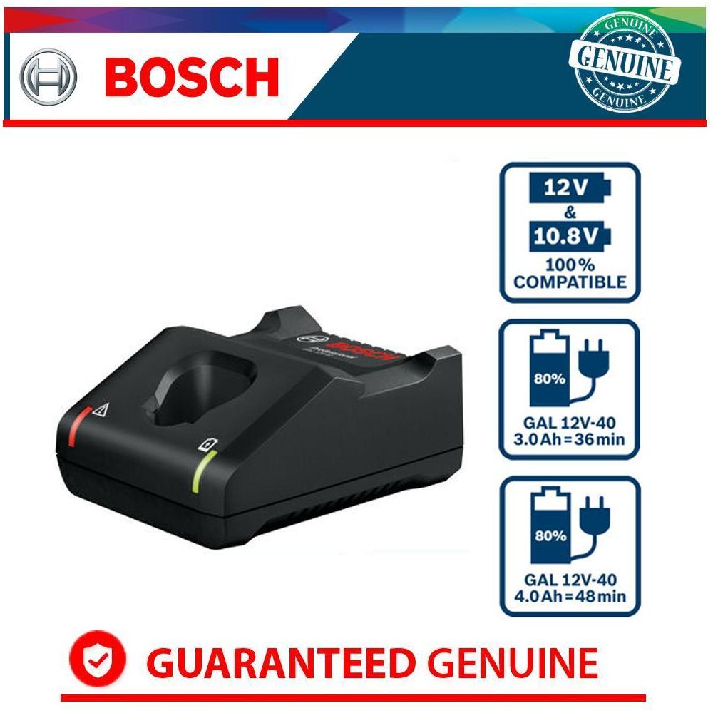 Bosch GAL 12V-40 Rapid Fast Charger - Goldpeak Tools PH Bosch