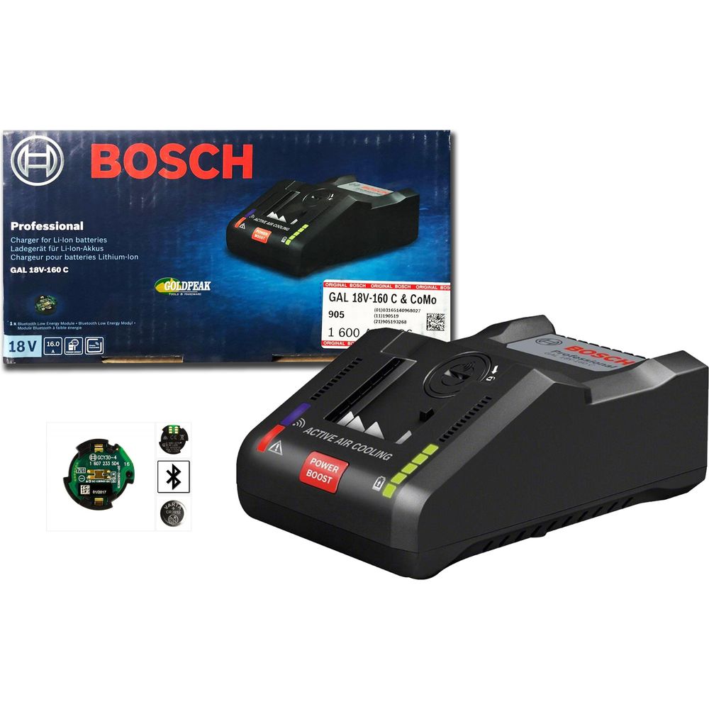 Bosch GAL 18V-160 C 18V Battery Fast Charger - Goldpeak Tools PH Bosch