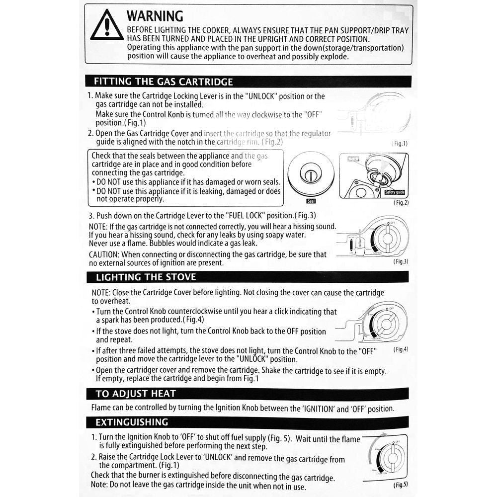 Galaxy GPGR-303 Portable Gas Range (Butane) - Goldpeak Tools PH Galaxy