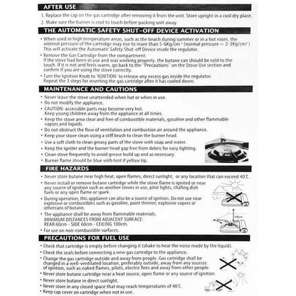 Galaxy GPGR-303 Portable Gas Range (Butane) - Goldpeak Tools PH Galaxy