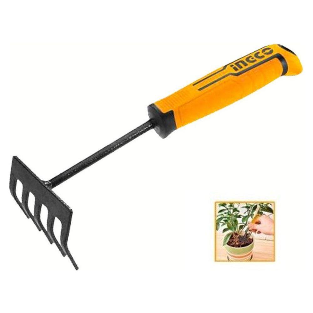Ingco HFTR1008 Hand Garden Rake / Soil Rake – KHM Megatools Corp.