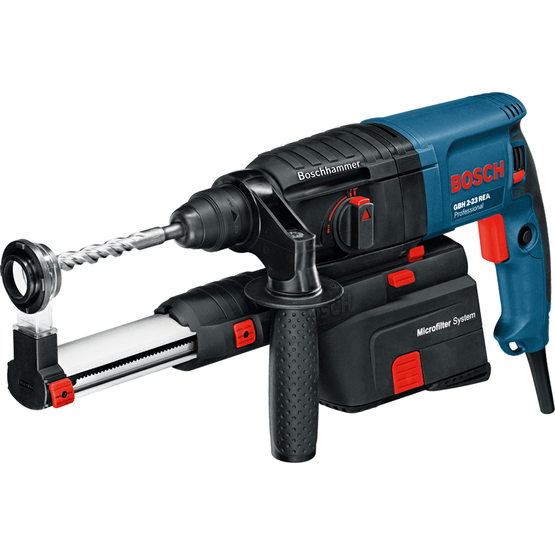 Bosch GBH 2-23 REA SDS-Plus Rotary Hammer With Dust Extraction - Goldpeak Tools PH Bosch Main image