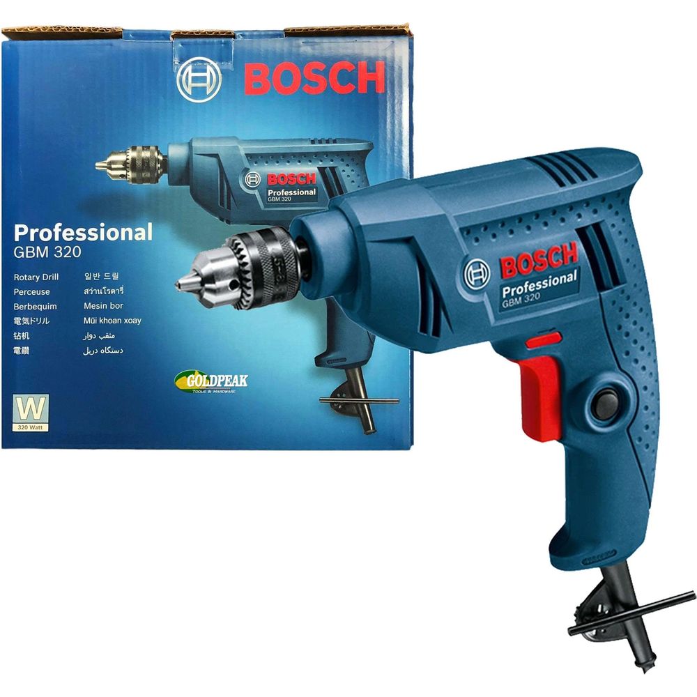 Bosch GBM 320 Hand Drill [Contractor's Choice] - Goldpeak Tools PH Bosch