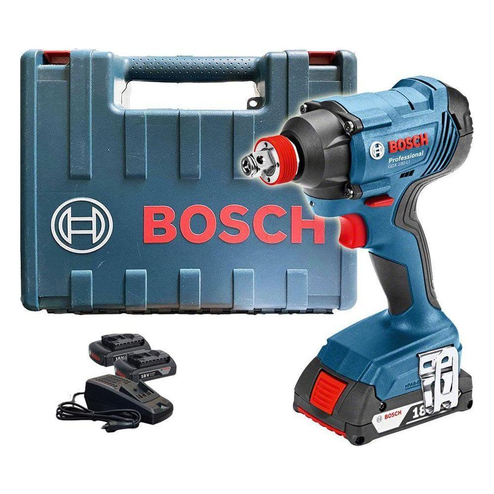 Bosch GDX 180-Li 2in1 Cordless Impact Driver / Impact Wrench 1/2" Drive 180Nm 18V | Bosch by KHM Megatools Corp. Main image