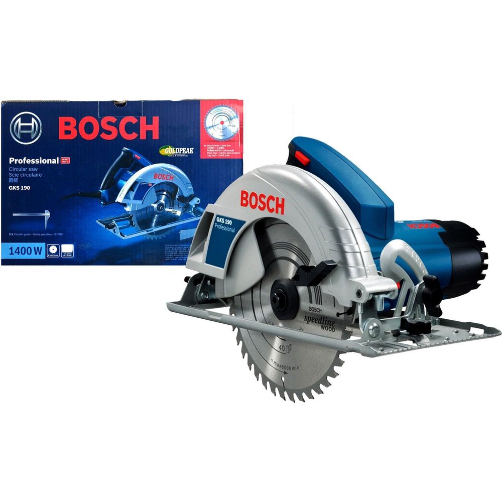 Bosch GKS 190 Circular Saw 7-1/4" - Goldpeak Tools PH Bosch