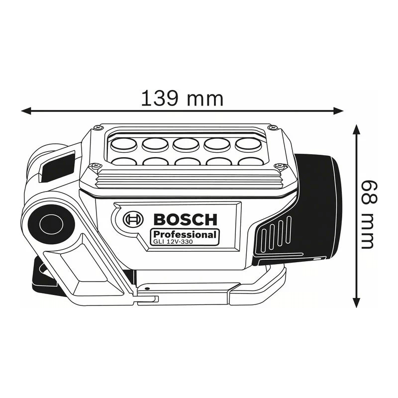 Bosch GLI 12V-330 Cordless Torch light - Goldpeak Tools PH Bosch