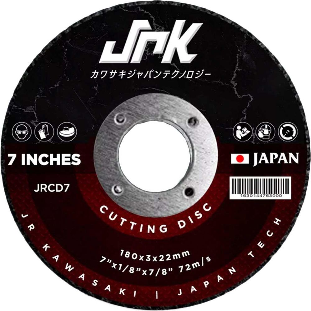 JR Kawasaki Cut Off Wheel 7" for Metal