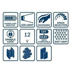 Bosch GRO 12V-35 Cordless Rotary Tool (Bare) - Goldpeak Tools PH Bosch