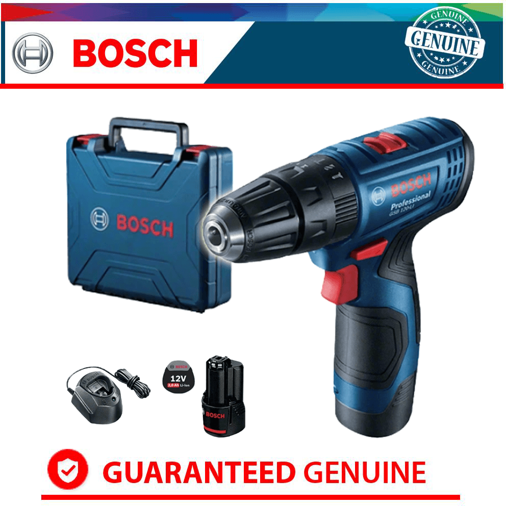 Bosch Gsb 120 Li Cordless Impact Drill Driver 10mm 38 12v Contr 