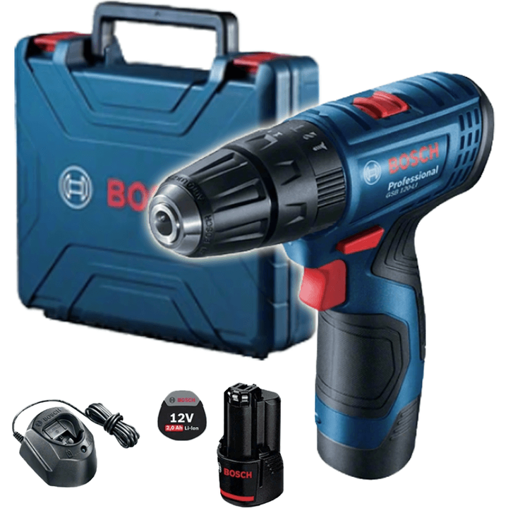 Bosch GSB 120 LI Cordless Impact Drill - Driver 10mm (3/8") 12V [Contr ...
