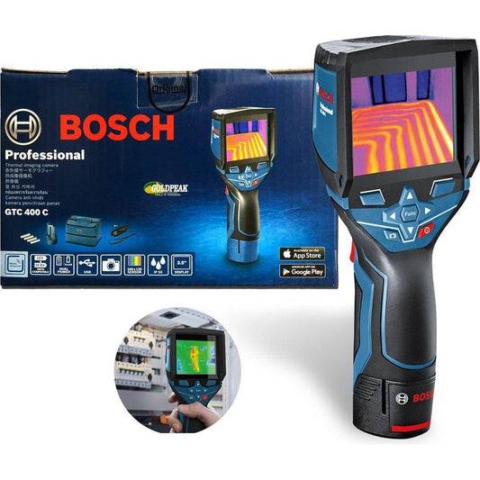 Bosch GTC 400 C Infrared Thermal Scanner / Camera - Goldpeak Tools PH Bosch 1000