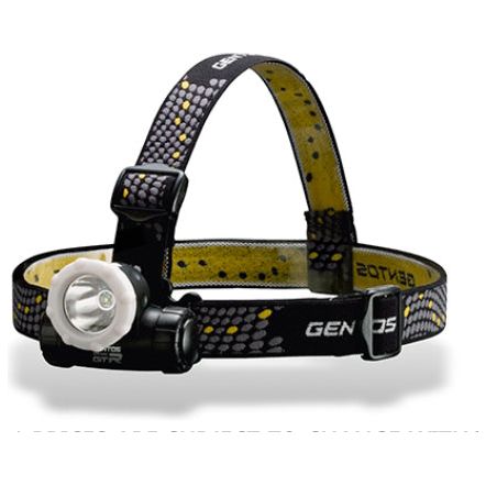 Gentos GTR-943H Head lamp / Head Light | Gentos by KHM Megatools Corp.