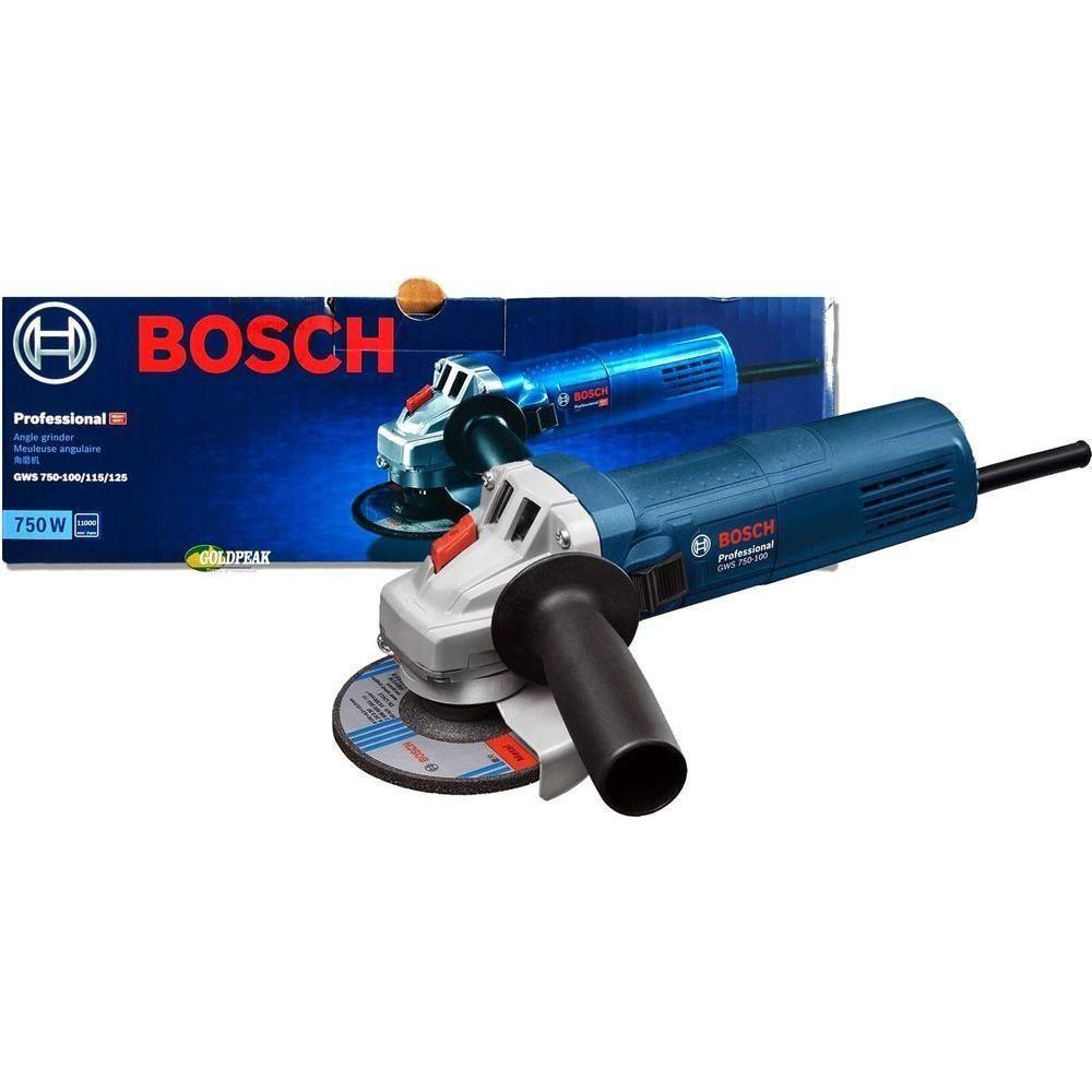 Bosch GWS 750 Angle Grinder 4" - Goldpeak Tools PH Bosch Main image