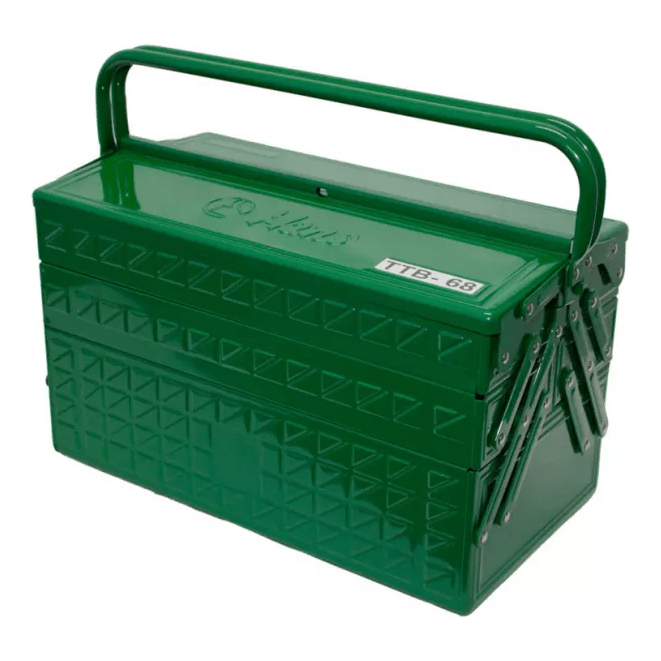 Hans TTB-68P 1/2" DR. Socket Wrench & Assorted Hand Tools Set Tote Tool Box Set Secondary image