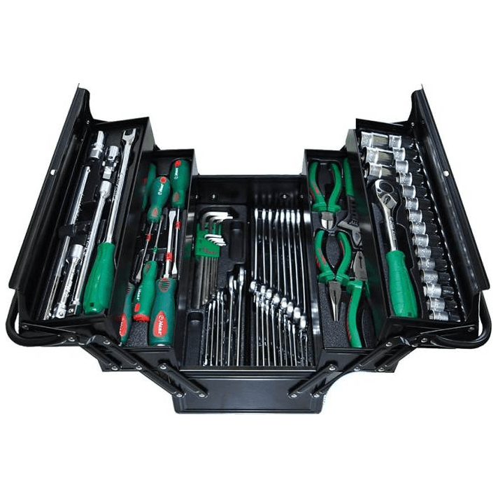 Hans TTB-68P 1/2" DR. Socket Wrench & Assorted Hand Tools Set | Hans by KHM Megatools Corp. Main image