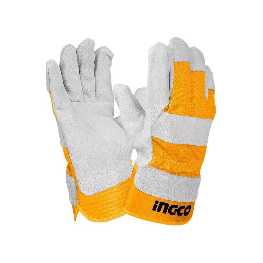 Ingco HGVC01 Leather Gloves 10.5" - KHM Megatools Corp.