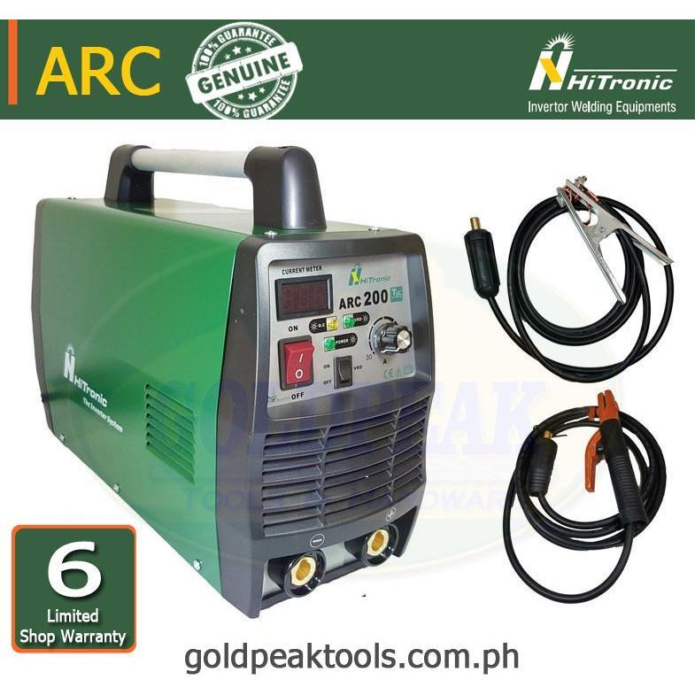 Hitronic ARC 200T / 200CT DC Inverter Welding Machine (With VRD) - Goldpeak Tools PH Hitronic