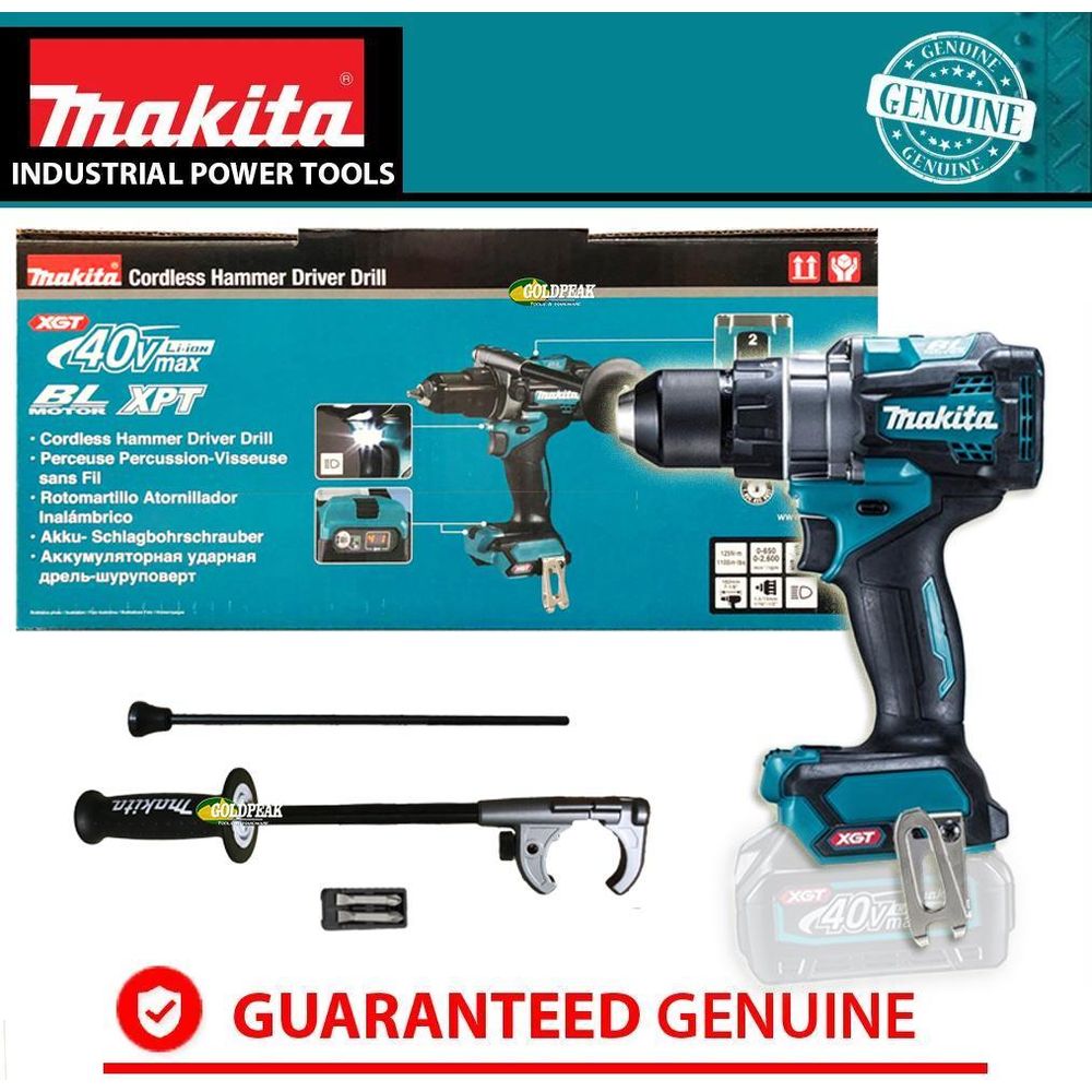 Makita HP001GZ 40V Cordless Hammer Drill (XGT-Series) [Bare] - Goldpeak Tools PH Makita