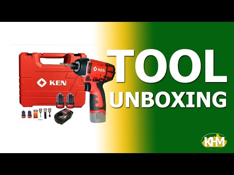 Ken BL6412D 12V Cordless Impact Driver Set