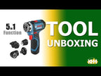 Bosch GSR 12V-15 FC Cordless Drill / Driver FlexiClick (5-in-1) 12V