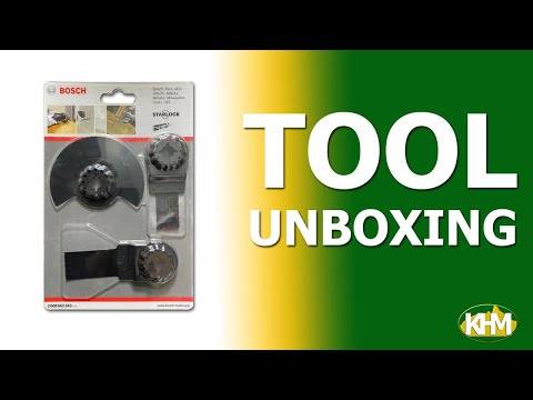 Bosch Starlock Tile Accessory Kit Set for Oscillating Tools (3pcs) (2608662342)