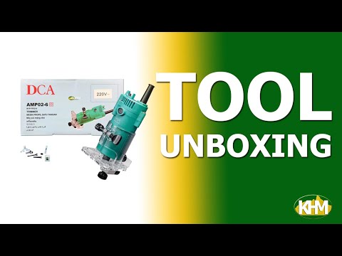 DCA AMP02-6 Palm Router / Trimmer 1/4" 350W
