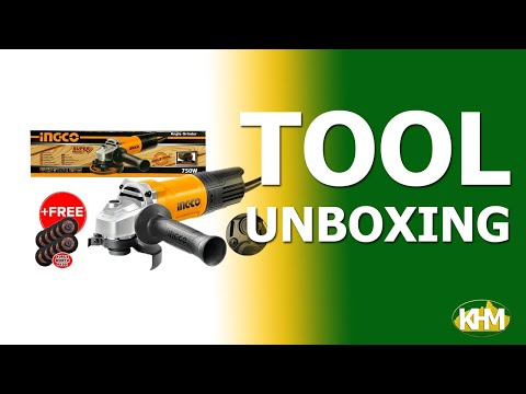 Ingco AG750162 / AG750282  Angle Grinder 4" 750W [SS]
