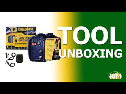 Powerhouse MMA 200 (Mini) DC Inverter Welding Machine (Hyper Series) 200A