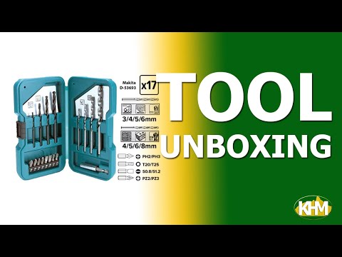 Makita D-53693 – 17pc. Multi Bit/Drill Bit Combination Set