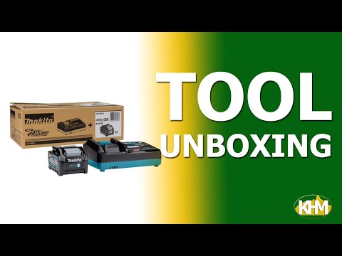 Makita 191J65-4 40V XGT Battery and Charger (Starter Set)