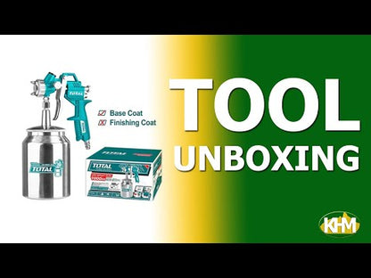 Total TAT11001 Sunction Type Paint Spray Gun 1000cc (1.5mm)