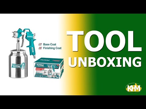 Total TAT11001 Sunction Type Paint Spray Gun 1000cc (1.5mm)