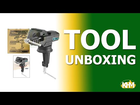 Total THT6126 Table Bench Vise 60mm