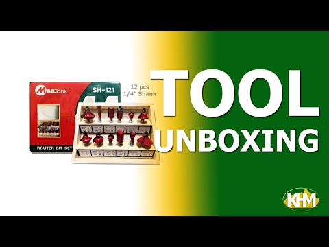 Mailtank SH-121 Router Bit Set (12pcs)