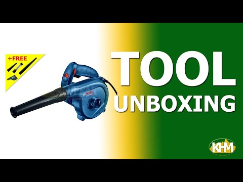 Bosch Cordless Blower GBL18V-120 with Starter Kit 18V, Unboxing and Review  with Full detail