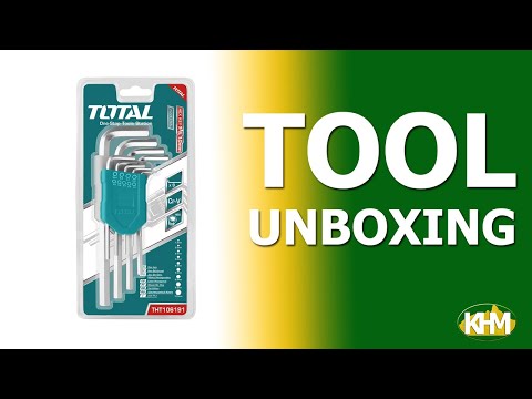 Total THT106191 Hex Allen Key Wrench Set