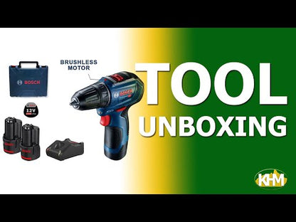 Bosch GSR 12V-30 Cordless Brushless Drill - Driver 10mm (3/8") 12V